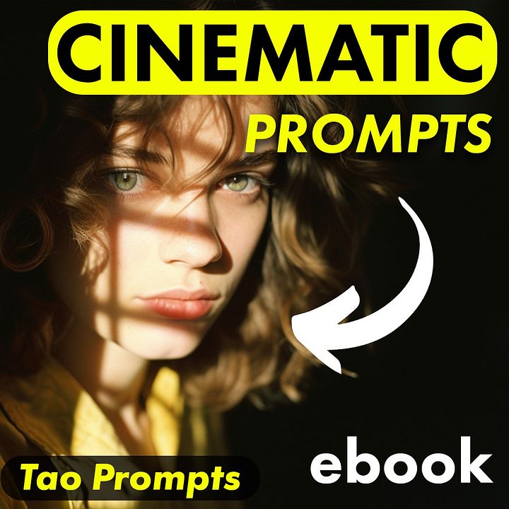 Complete Guide to Cinematic & Photorealistic Ai Photography! - Prompts, Structure, Style & More! product image (1)