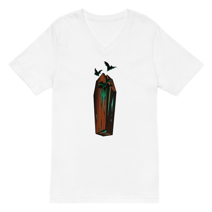 Coffin - Bella+Canvas Short Sleeve V-Neck Jersey T-Shirt product image (8)