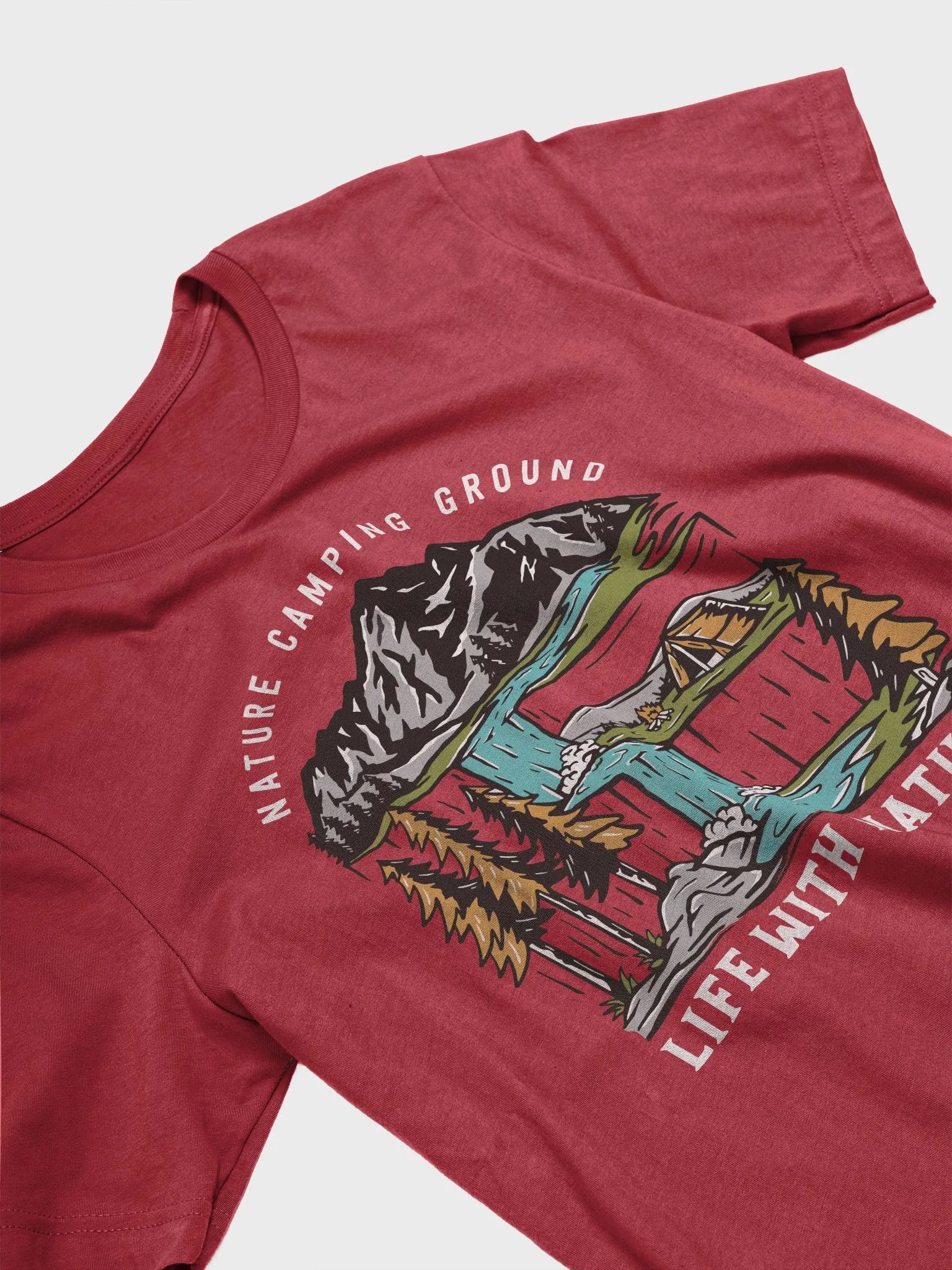 Life With Nature Unisex Tee product image (3)