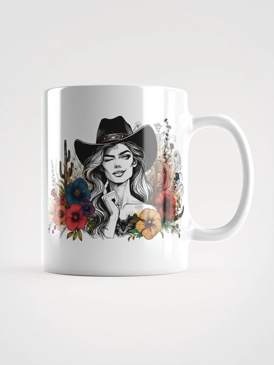Woman In Wild West Blooms Mug product image (5)