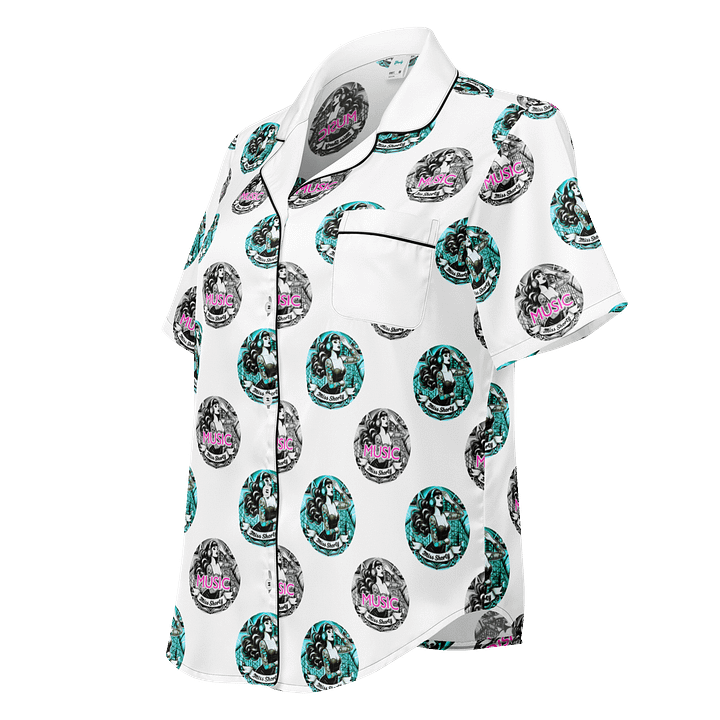 Miss Shorty Polka Dot Short Sleeve Pajama Shirt product image (1)