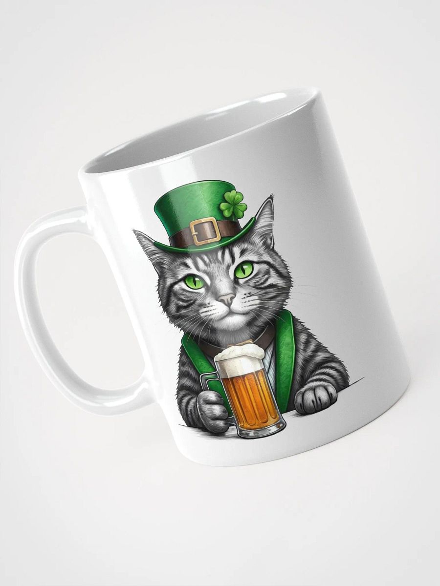 St. Patrick's Day Cat Mug product image (8)