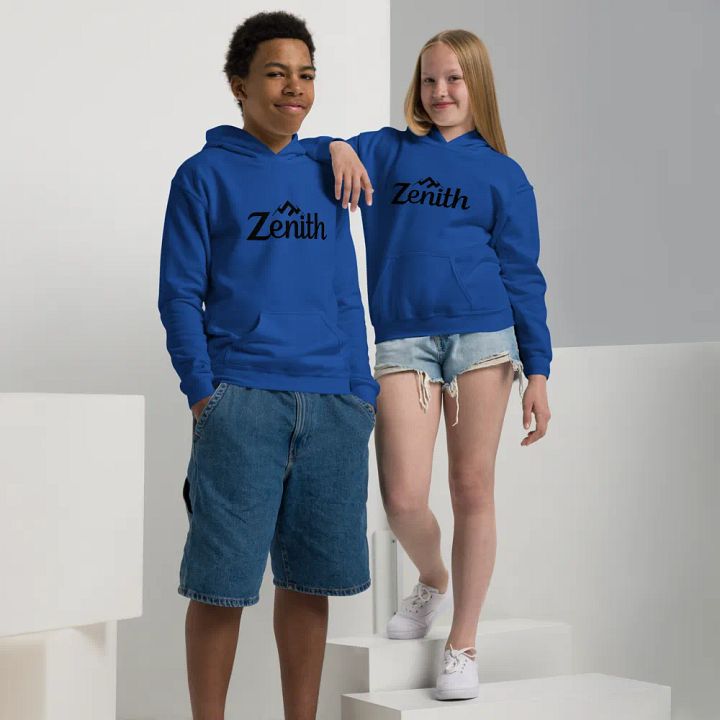 Zenith Peaks Youth Heavy Blend Hoodie product image (1)