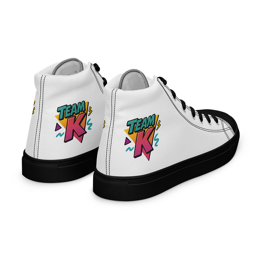 Team K 1990's Women's High Top Canvas Shoes product image (10)