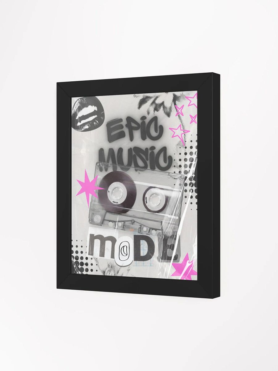 EPIC MUSIC MODE Framed poster product image (15)