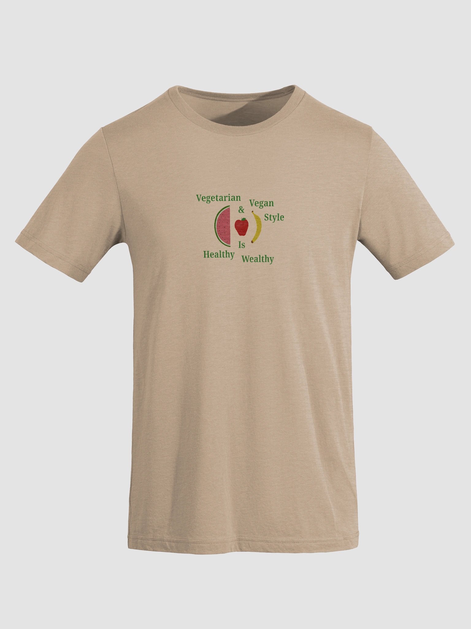 Healthy & Wealthy Vegetarian T-Shirt product image (8)