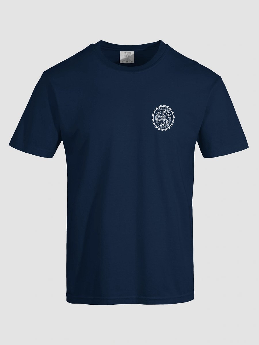 The Great Siberian Sushi Run Route T-Shirt – (Dark Colours and Route Logo) product image (64)