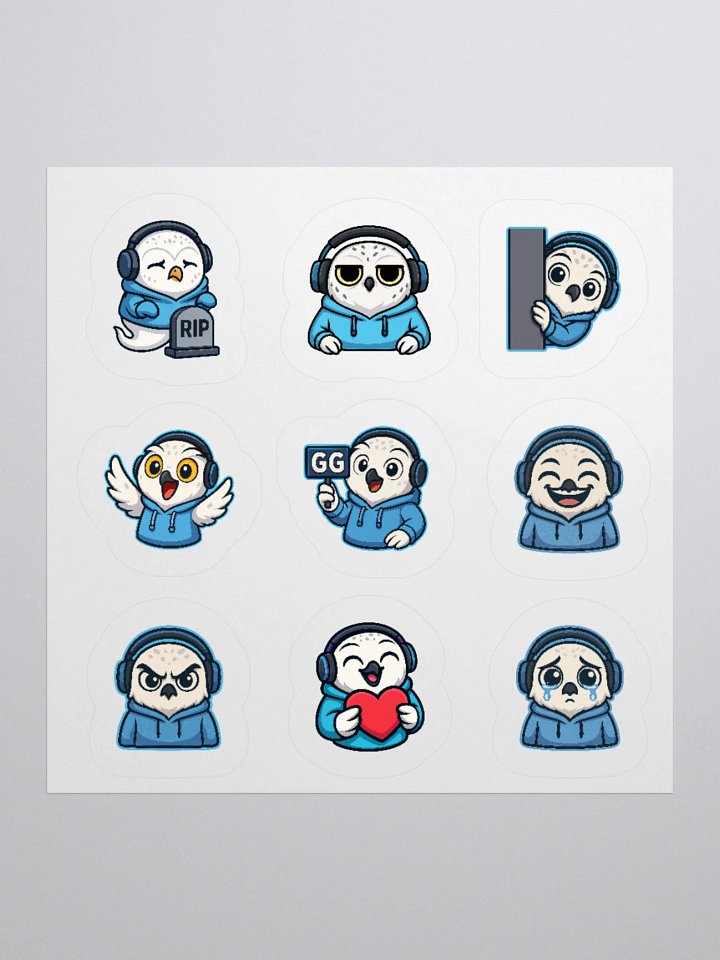 NattyJ_ Emote Stickets product image (2)