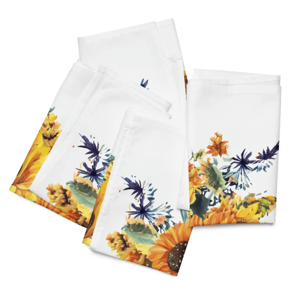 Sunflower Bloom Cloth Napkin Set product image (4)