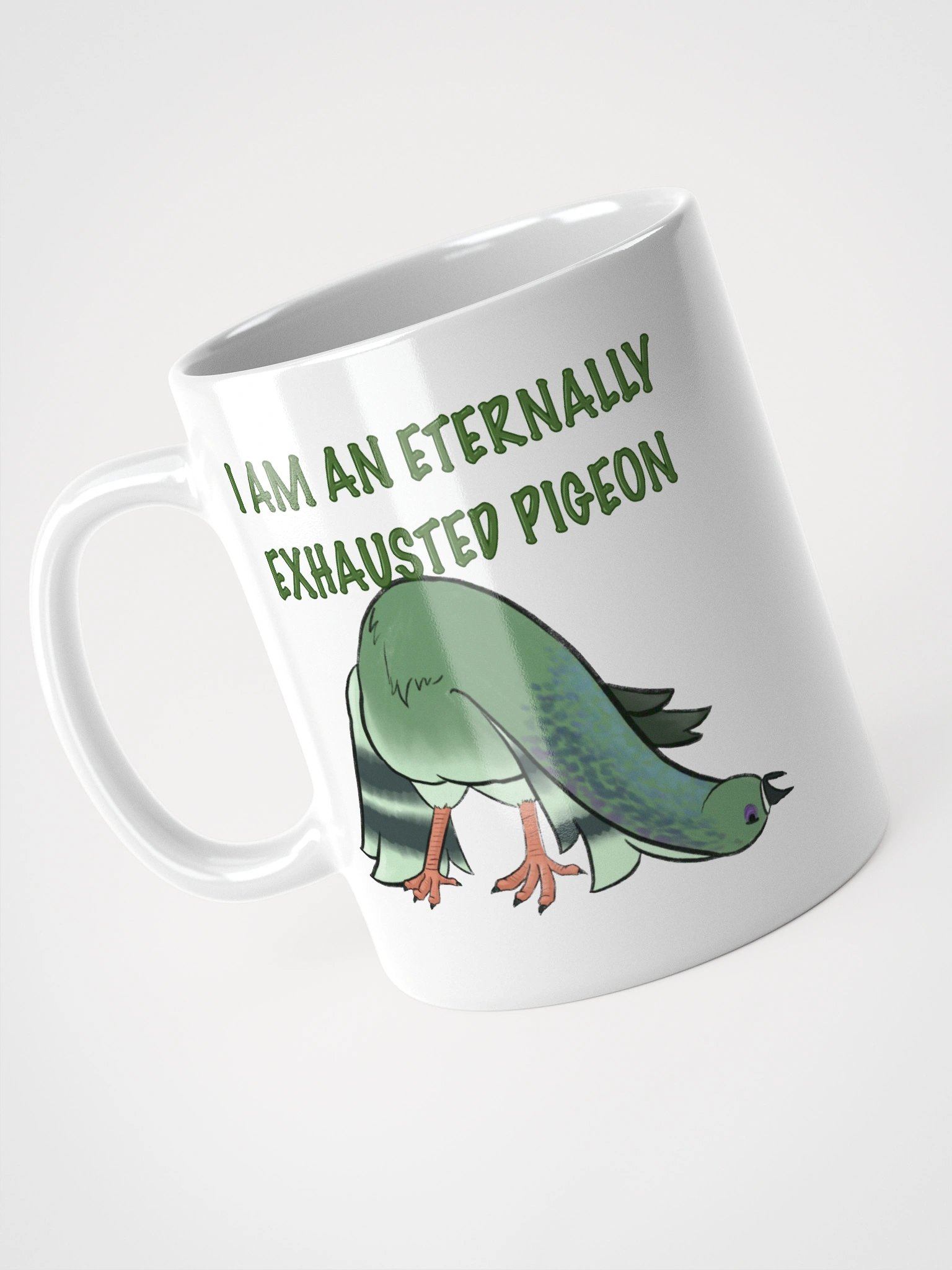 I'm An Eternally Exhausted Pigeon Mug product image (7)