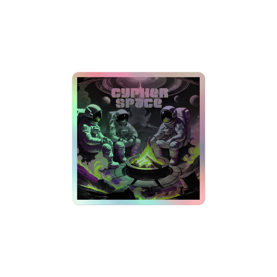Cypher Space Sticker product image (1)