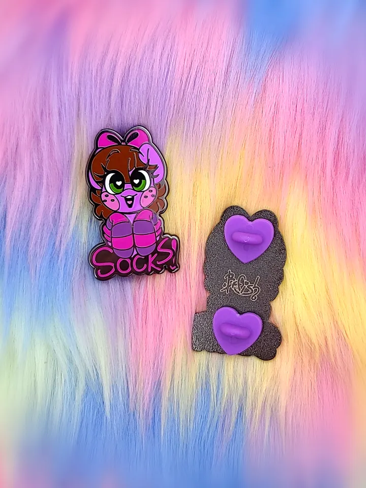 Pony Socks | Enamel Pin product image (2)