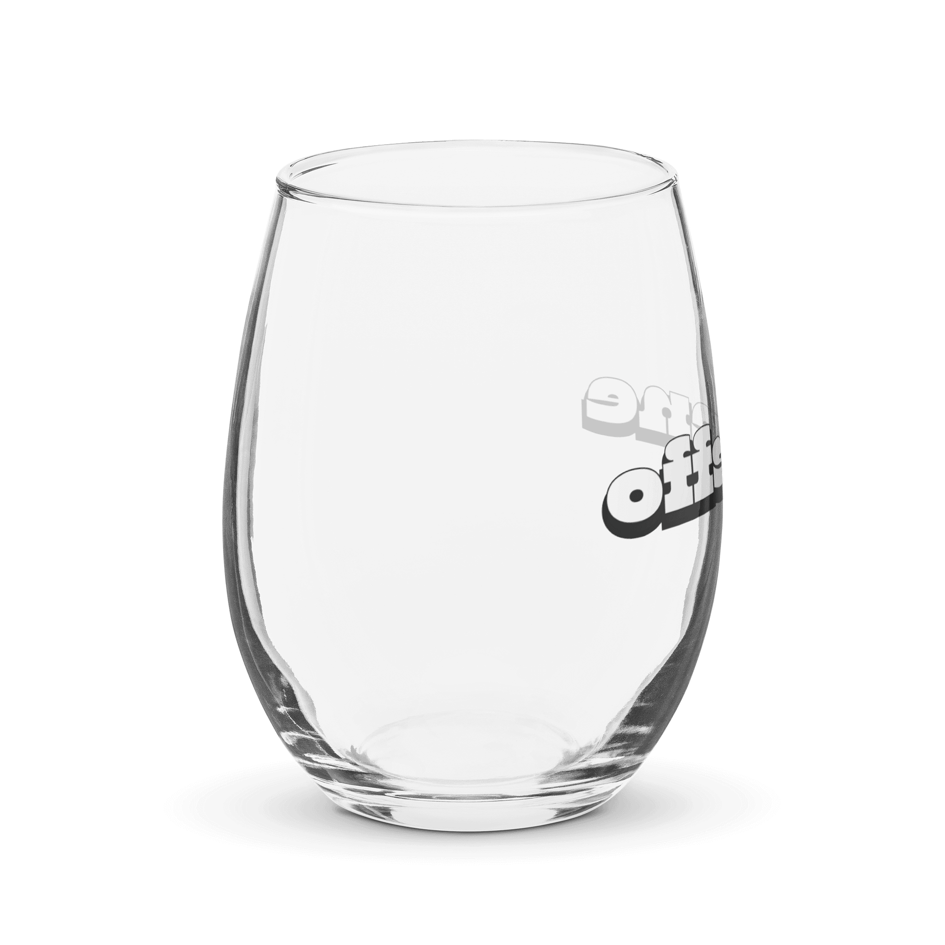 offscene™ Stemless Wine Glass product image (4)