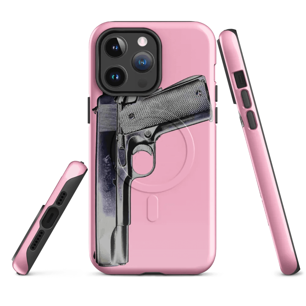 Semi-Automatic Pistol - PINK | iPhone® Case product image (1)