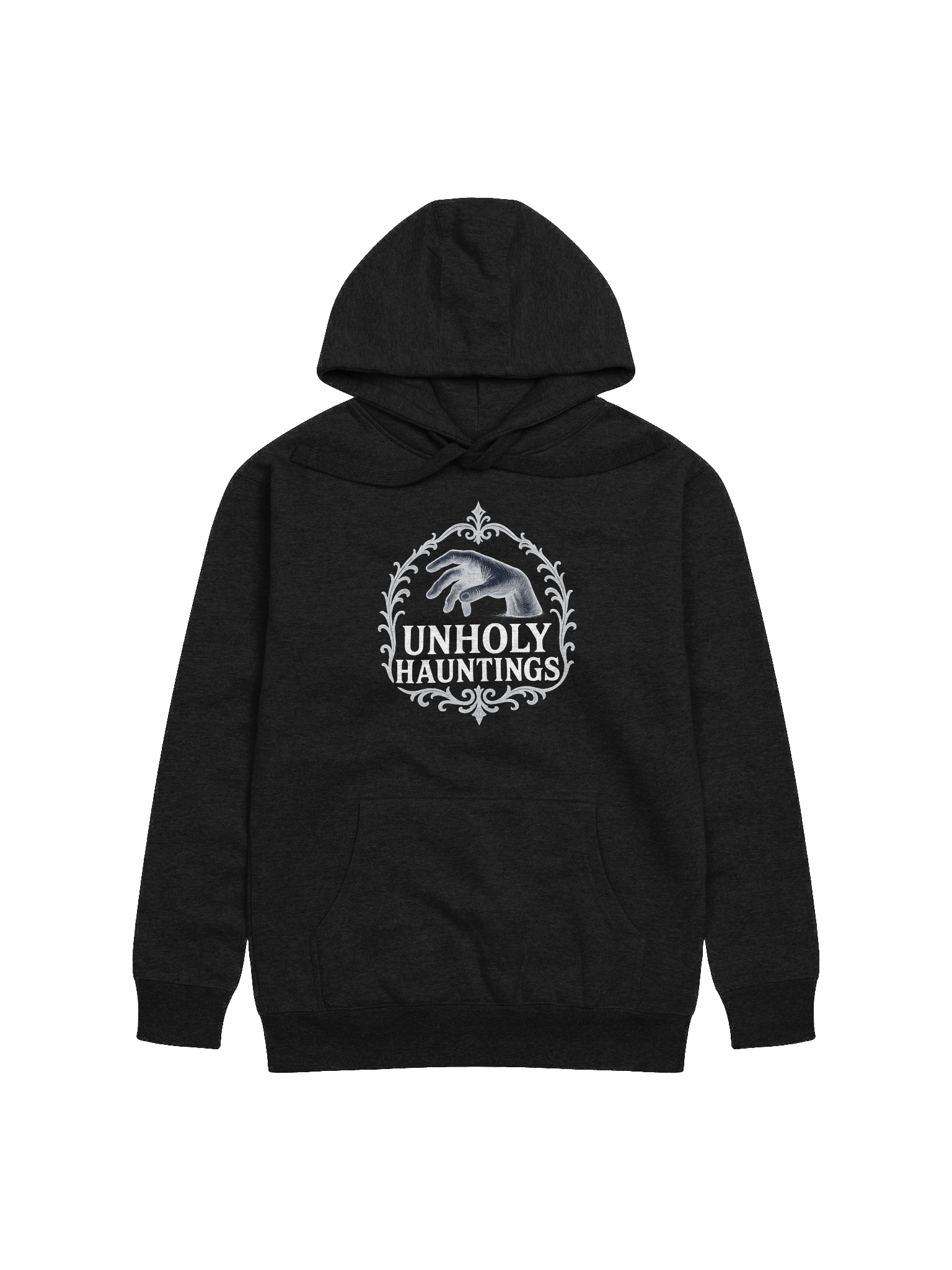 Unholy Hauntings Thing Black Hoodie product image (1)