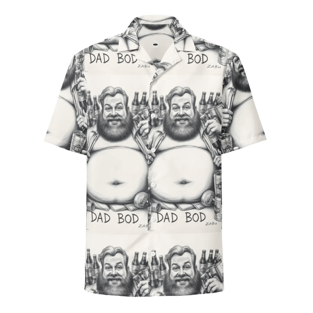 Dad Bod Delight Hawaiian Shirt product image (1)
