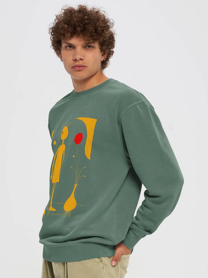 Independent Trading Co. Unisex Midweight Pigment Dyed Sweatshirt product image (1)
