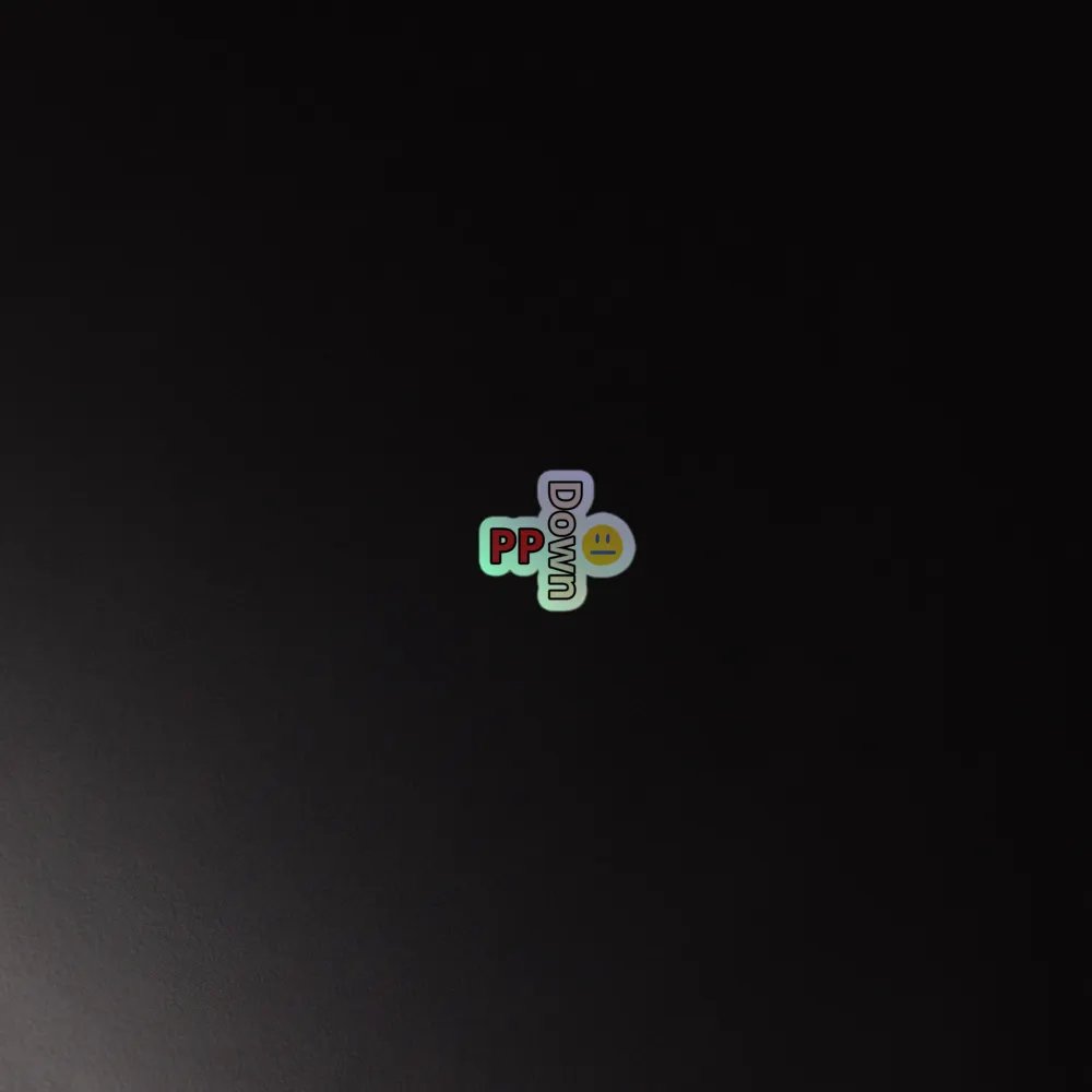 PP-DOWN Sticker product image (4)