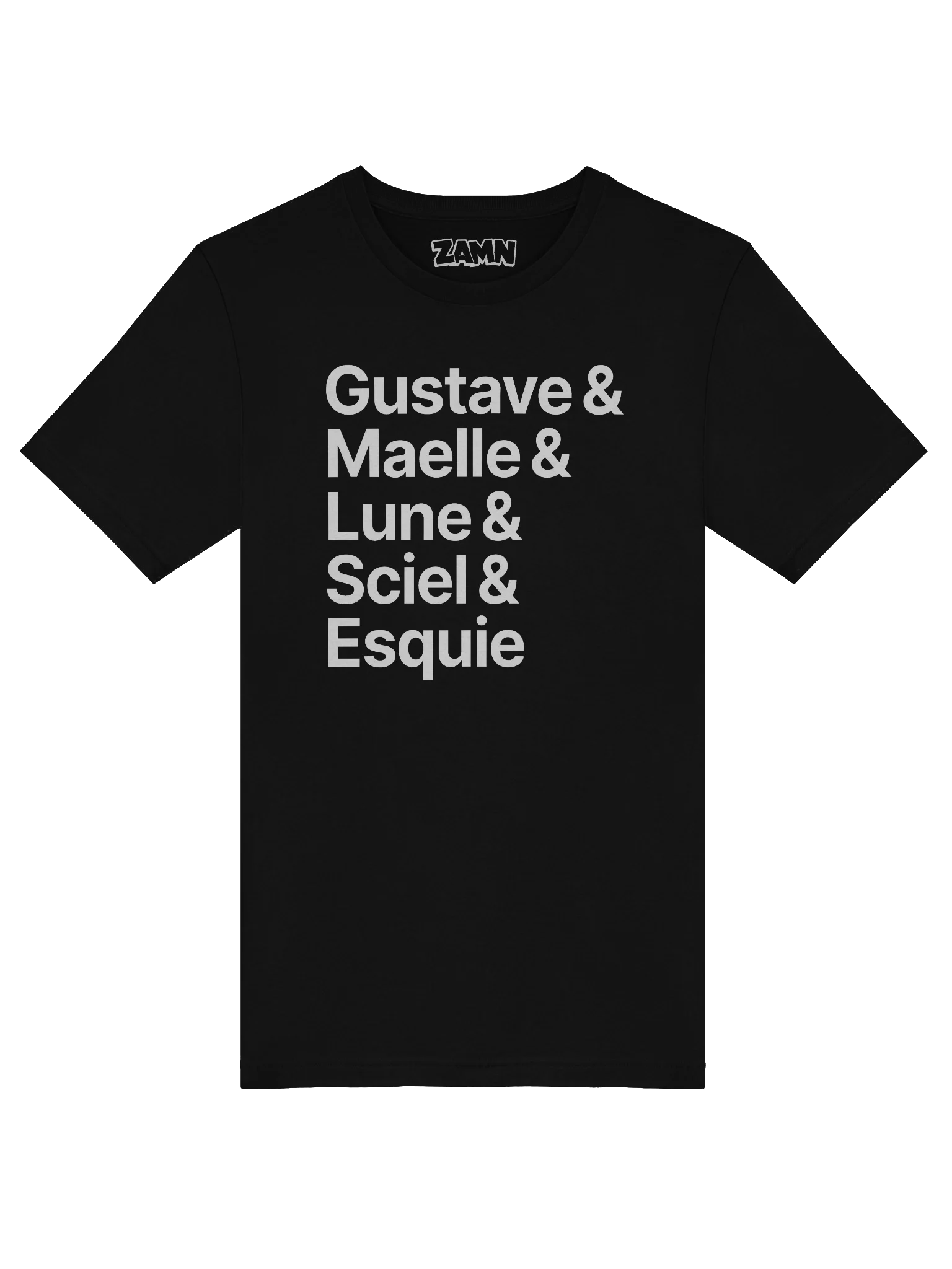 Clair Obscur: Expedition 33, Act I Names Tee product image (4)