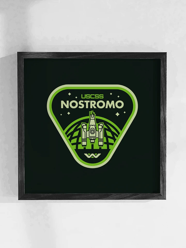 'USCSS Nostromo' Mission Patch Art Print product image (1)