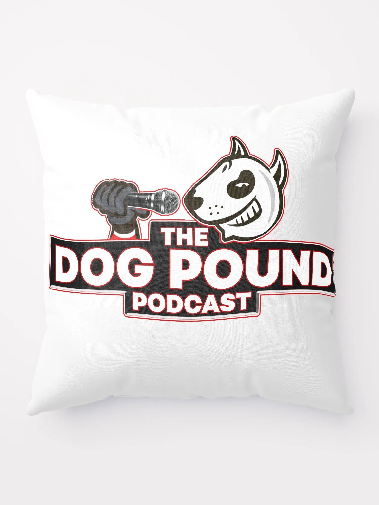 Dog Pound Podcast Pillow product image (5)