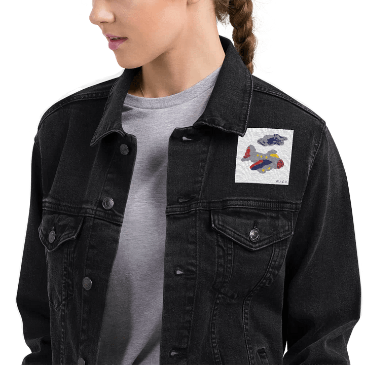 Kid Airplane (Threadfast Denim Jacket) product image (2)