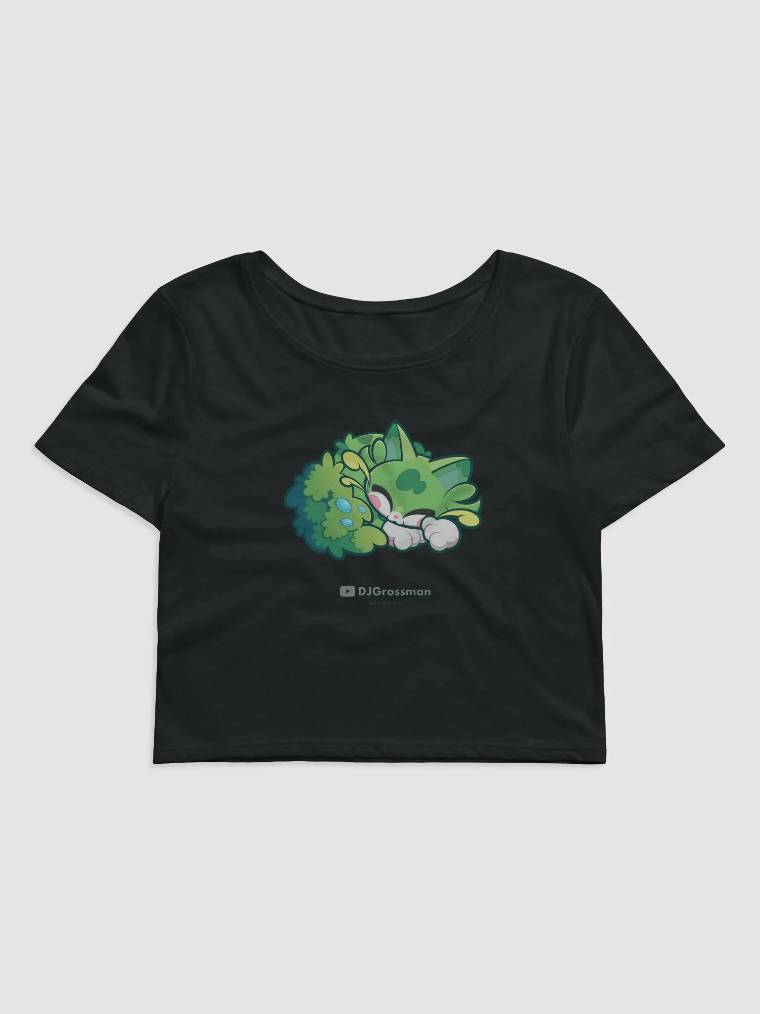 Sleeping Chloe • Women's Crop Tee product image (1)