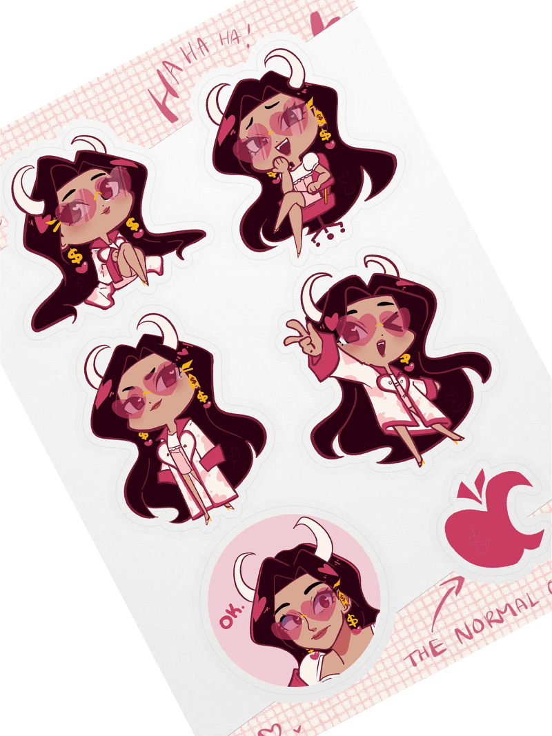 Miki Sticker Sheet