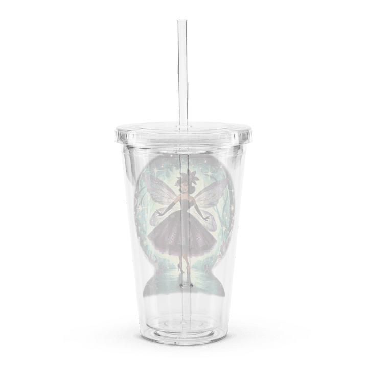 Enchanted Forest Purple Iris Fairy Double Wall Tumbler product image (2)