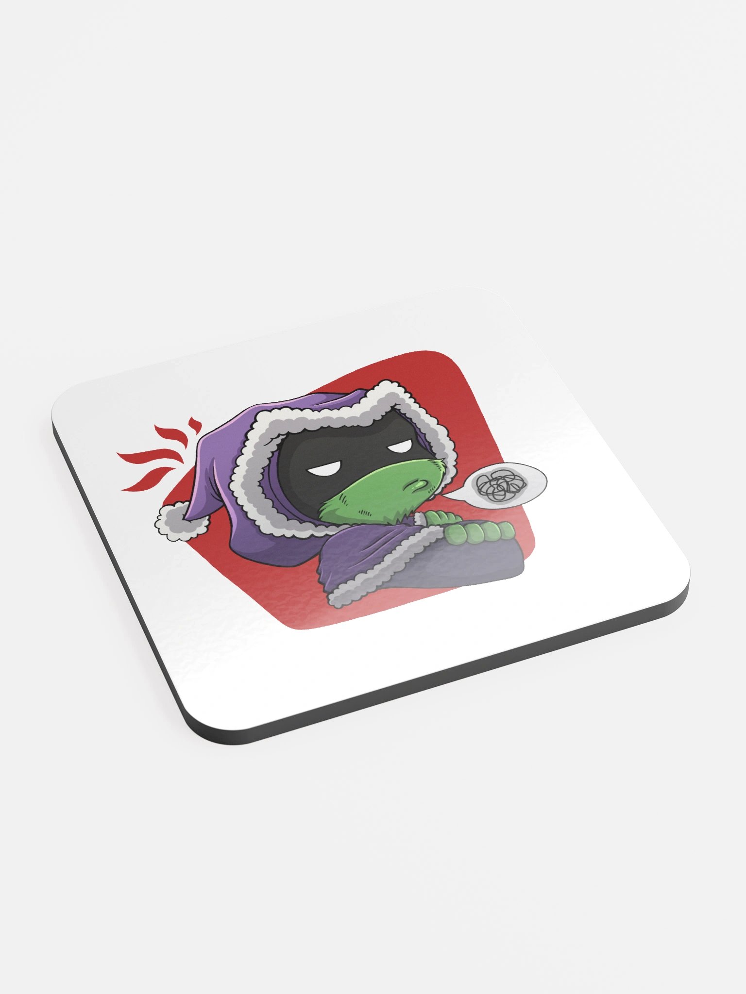 Grumpy Christmas Coaster product image (2)