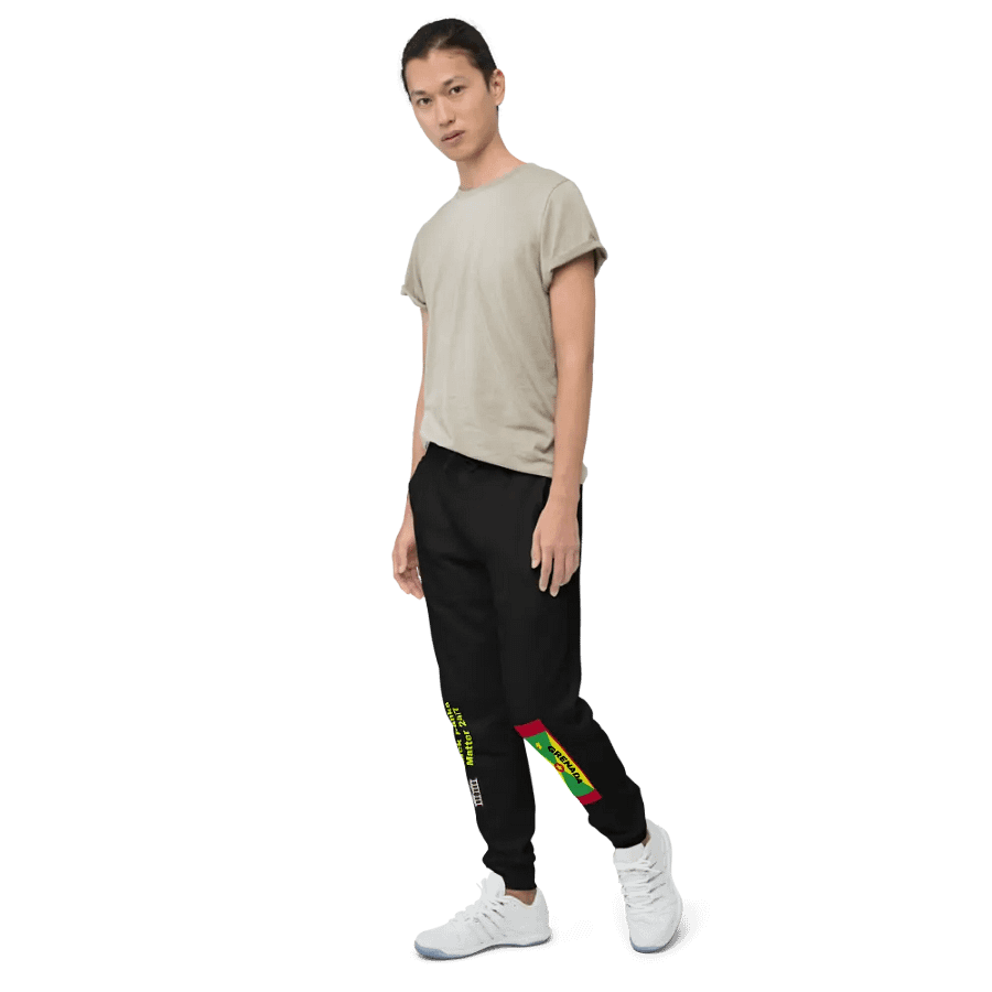 Grenada Flag Inspired Unisex Fleece Joggers product image (10)