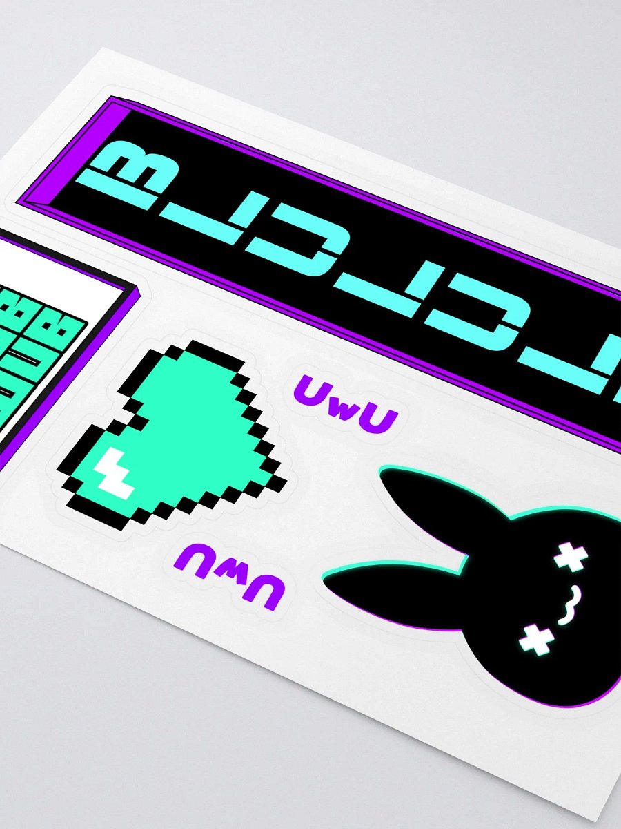 Snowwiii Badges Sticker Sheet product image (3)
