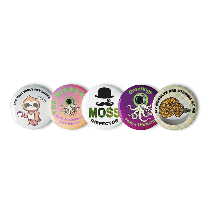 Assorted Button Pins product image (2)