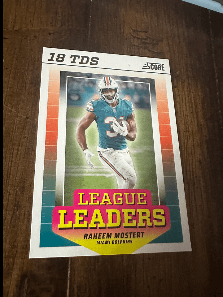 League Leader Raheem Mostert In Touchdowns (18) product image (1)