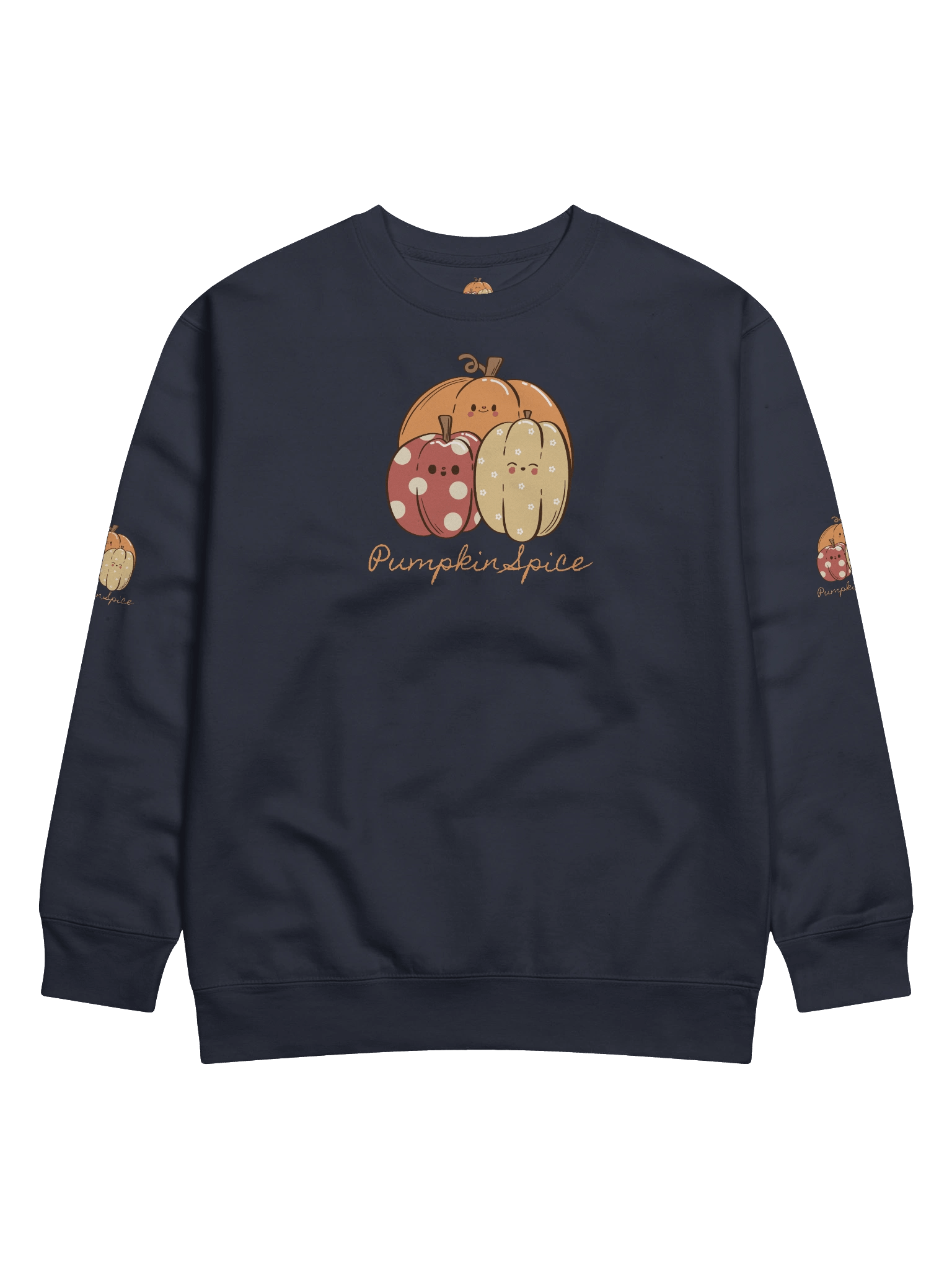 Pumpkin Spice Smiles Sweatshirt – Fall Cozy Vibes product image (1)