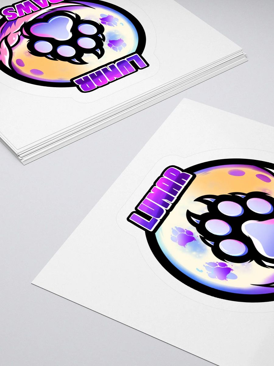Lunar Paws Celestial Kiss Cut Stickers product image (10)