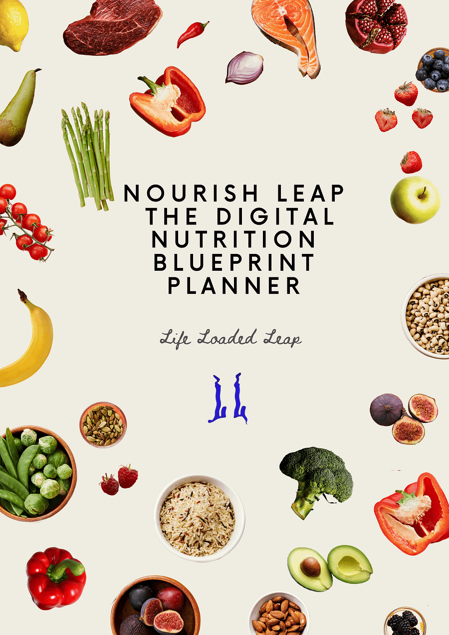 Nourish Leap The Digital Nutrition Blueprint Planner product image (1)