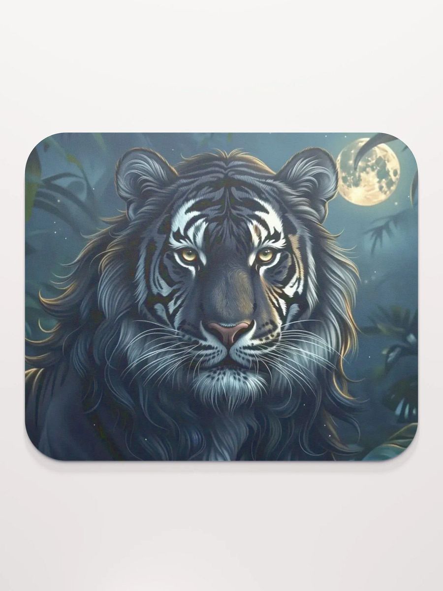 Moonlit Tiger Mouse Pad product image (2)