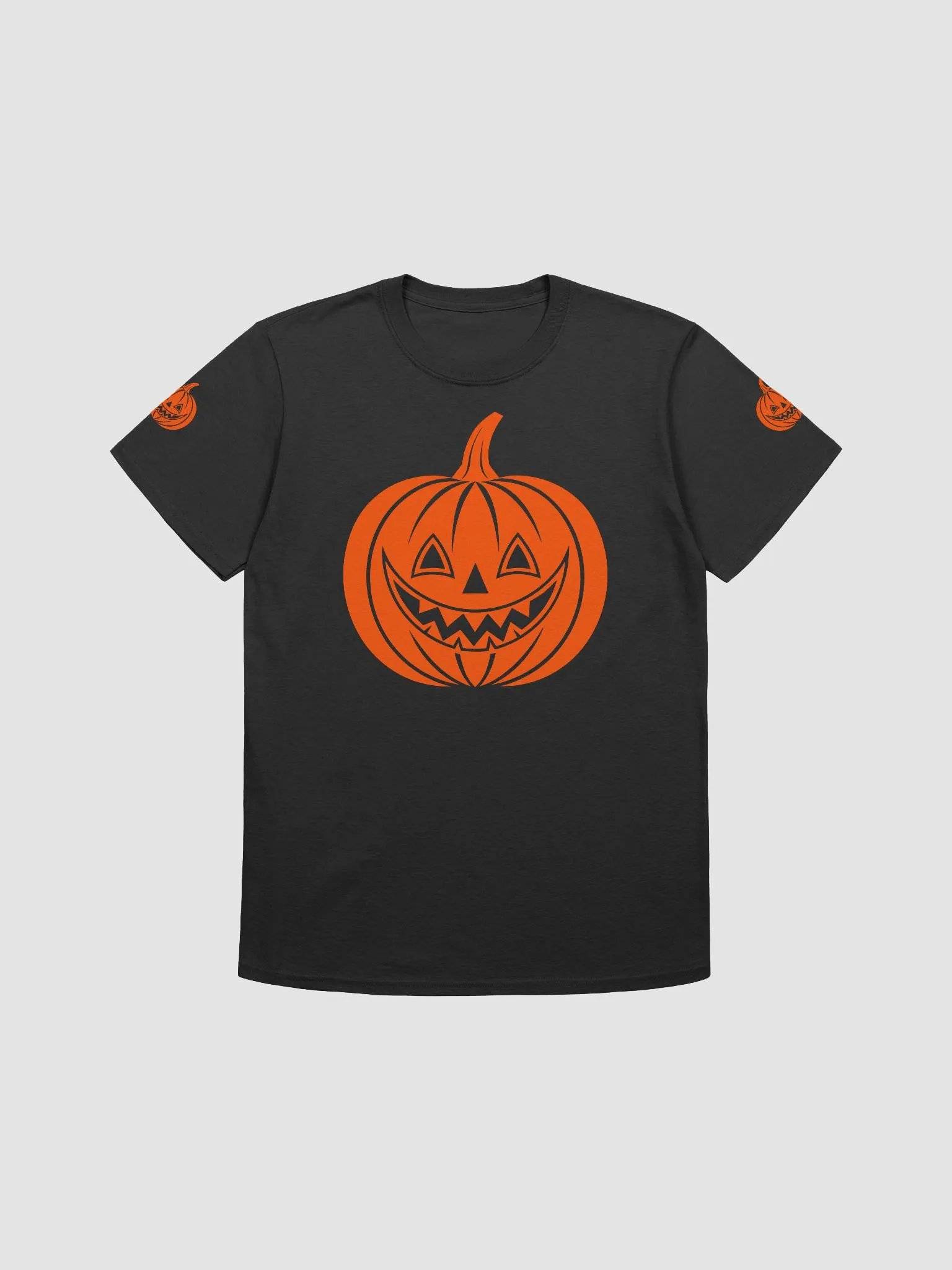Grinning Pumpkin Halloween T-Shirt product image (2)