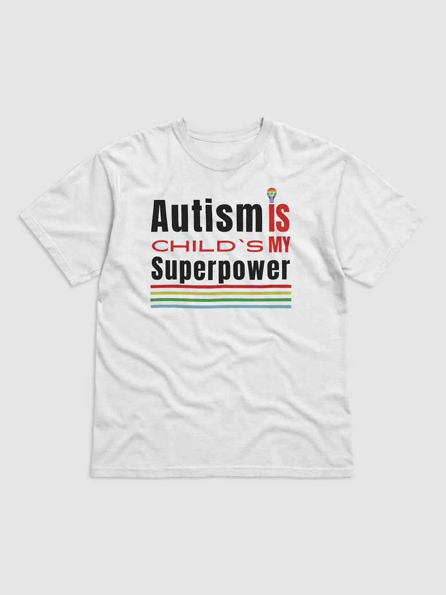 Autism Is My Child’s Superpower, Comfort Colors T-shirt product image (12)