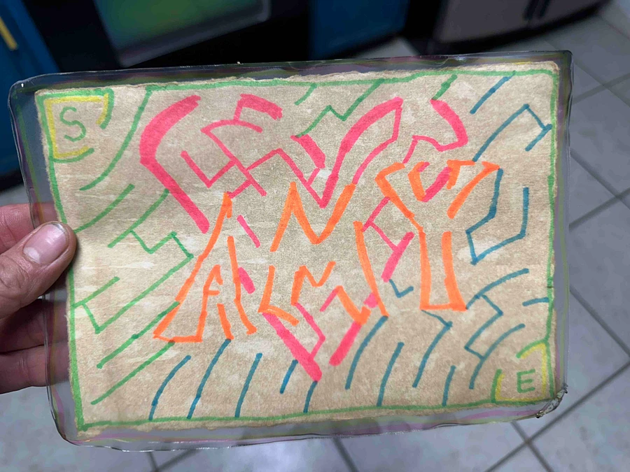 Custom Hand Drawn aMAZEking Maze, YO(u)! product image (20)