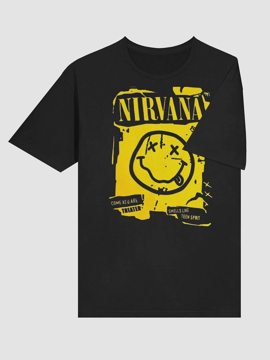 Nirvana Smiley Face T-Shirt - Vintage 90s Grunge Rock product image (4)