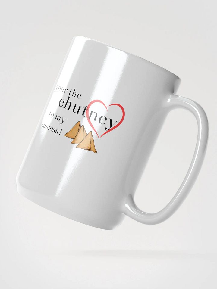 Samosa Love White Glossy Mug product image (2)