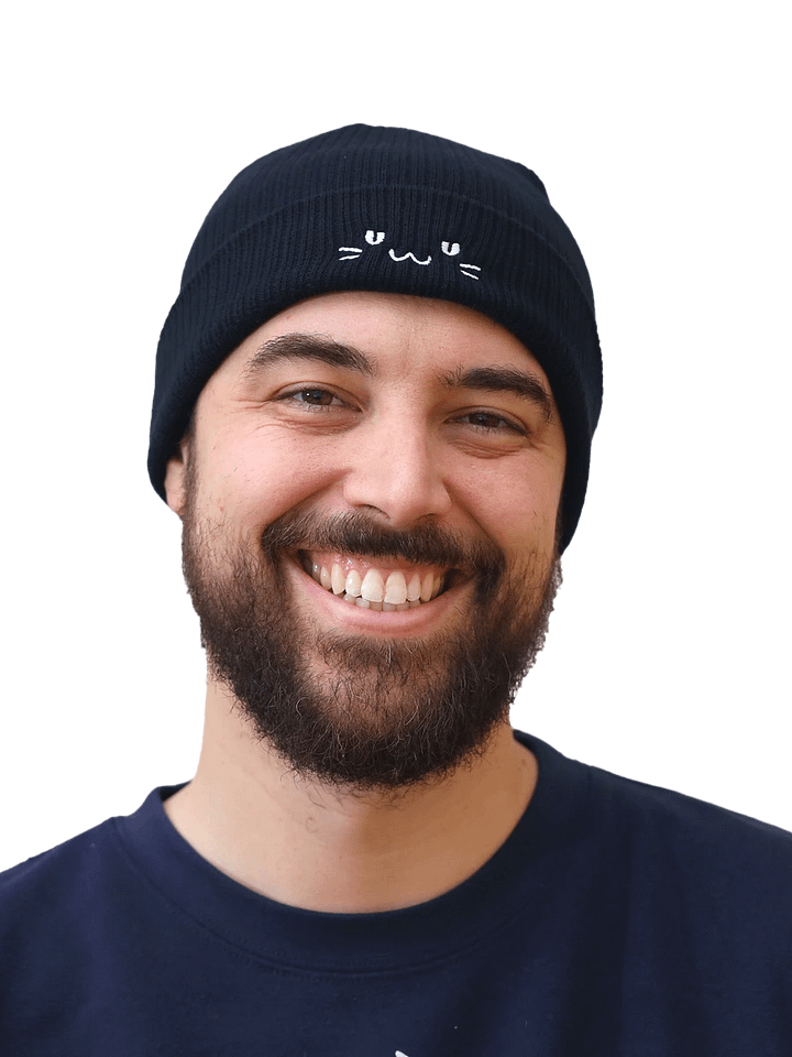 Supurrvisor Face Embroidered Beanie product image (2)