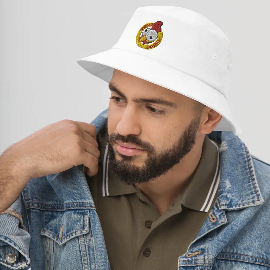 Chapéu de Balde com Logo Bordada - Canal Frango Doido product image (11)
