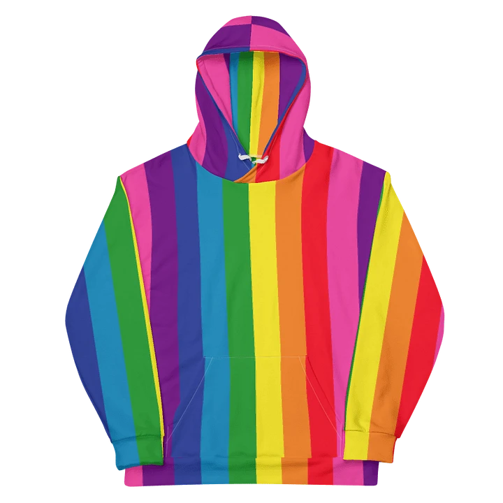 1978 Rainbow Pride Flag = 8-Color - All-Over Print Hoodie product image (1)