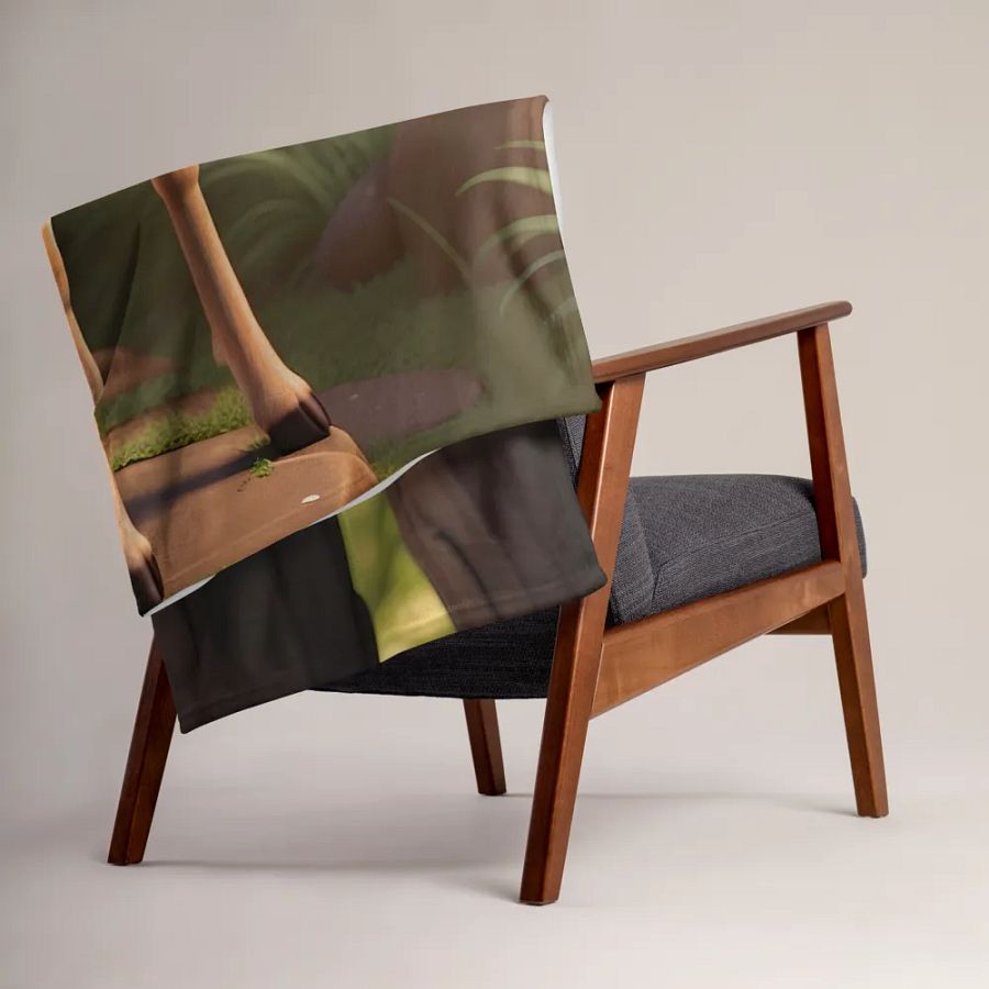 Endangered Species - Mexico - White Tailed Deer Throw Blanket product image (5)