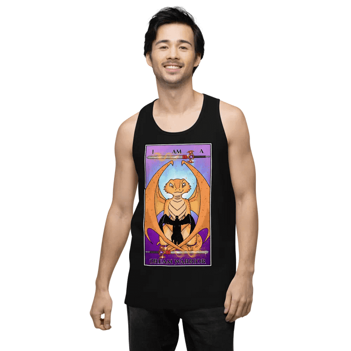 Day of the Dragon Tarot Card Tank Top product image (2)