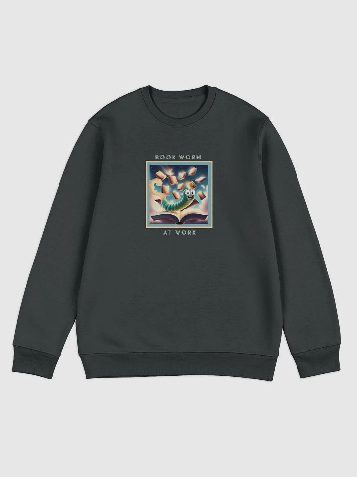 Book Worm at Work Unisex Sweatshirt product image (3)