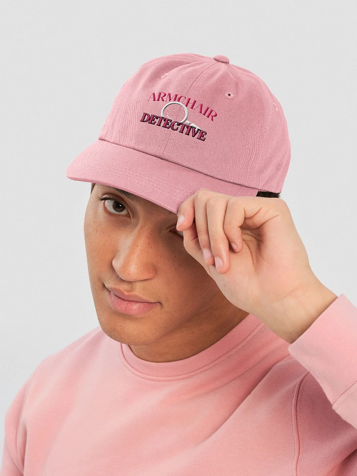 Armchair Detective Baseball Cap - Pink product image (2)